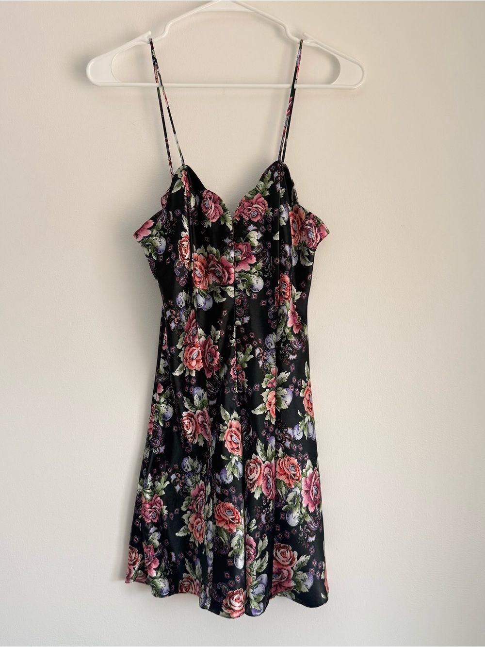 Vintage Victoria's Secret Gold Label Satin Slip Dress Size P (XS)